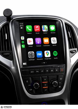 Navigatie Opel Astra J 2009-2015 radio carkit 10,4 inch android draadloos carplay android auto