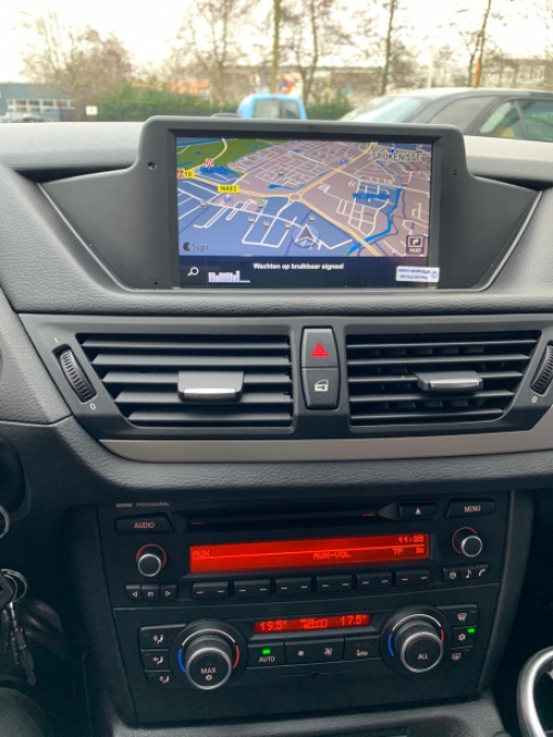 BMW X1  2009-2013 navigatie 10 inch touchscreen carkit usb Carplay 