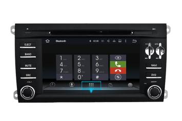 Navigatie Porsche Cayenne 2003-2010 carkit android 12 overname bose draadloos apple carplay