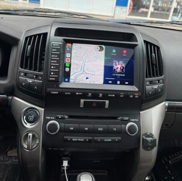 Navigatie Toyota Landcruiser 200 carkit android 16 touchscreen carplay overname DSP
