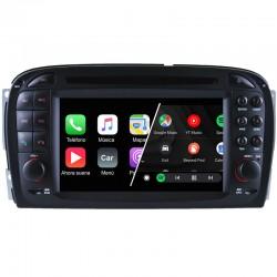 Mercedes SL R230 2001-2012 radio navigatie bluetooth android 12 draadloos apple carplay android auto overname bose