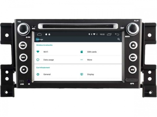 suzuki vitara  navigatie 2005-2016 dvd carkit usb android 12 carplay android auto