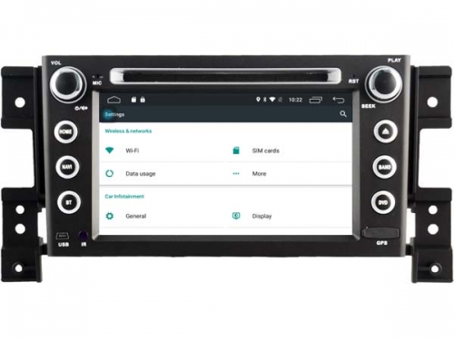 suzuki vitara  navigatie 2005-2016 dvd carkit usb android 12 carplay android auto