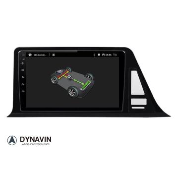 Navigatie Toyota CHR carkit android 13 touchscreen apple carplay android auto overname DSP