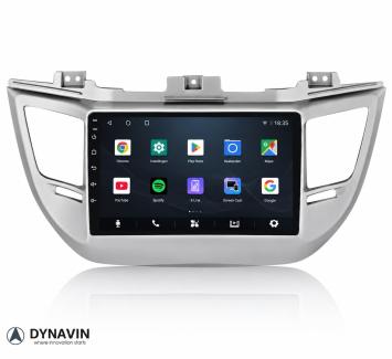 Navigatie Tucson vanaf 2015 android 16 carkit android auto apple carplay usb 10 inch