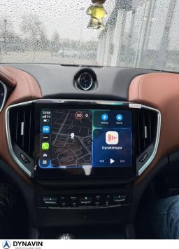 Autoradio navigatie Maserati Ghibli 2014 -2021 Dsp draadloos Carplay android auto 128GB