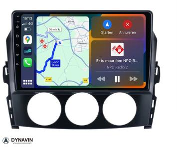 Mazda MX-5 radio navigatie 2009-2015 bluetooth dvd android  apple carplay android auto 64gb