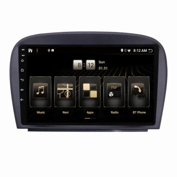 Navigatie Mercedes SL R230 2001-2011 navigatie carkit android apple carplay usb bose