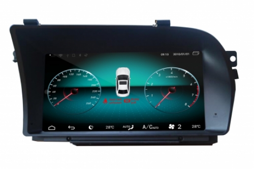 Navigatie Mercedes W221 S klasse carkit 9.5 inch touchscreen android 10