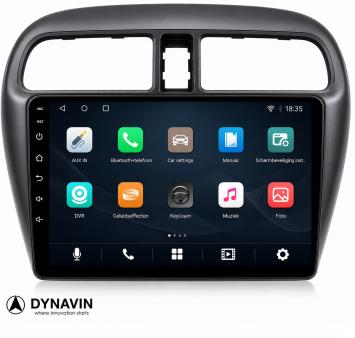 Navigatie Mitsubishi Spacestar 2012-2018 carkit android draadloos apple carplay