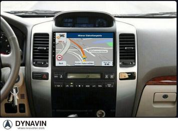 Navigatie Toyota Landcruiser I20 carkit android 10 touchscreen carplay overname DSP