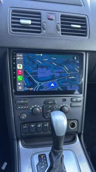 Volvo XC 90 navigatie 2002-2014  carkit Android 15 usb met draadloos carplay android auto