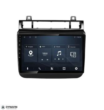 Autoradio navigatie vw touareg 2010-2018  carkit draadloos carplay en android auto overname Dynaudio