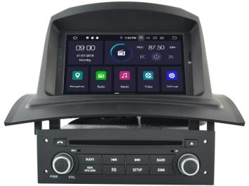 Navigatie Renault megane II 2003-2009 dvd carkit android 12 usb draadloos apple carplay