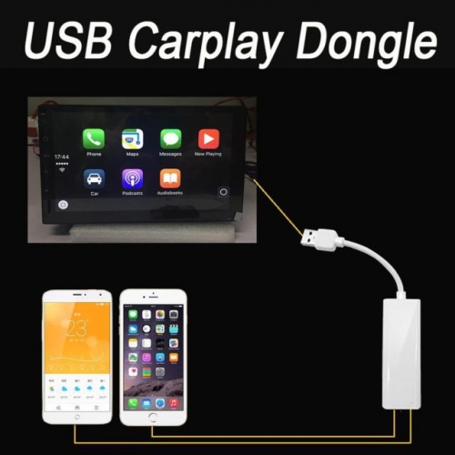 Apple carplay en android auto usb dongel iPhone voor Android navigatie systemen