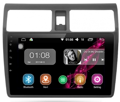 Suzuki swift 2004-2009 navigatie carkit full touch 10.1 inch android 10 usb carplay android auto 