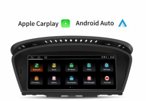 BMW E60 5 serie navigatie carkit android 10 met carplay en android auto