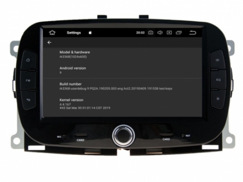 Navigatie fiat 500 2016-2019 carkit android 11 dvd usb