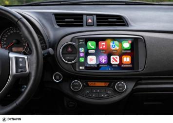 Navigatie Toyota Yaris Hybride 2011-2019 carkit android 16 draadloos apple carplay android auto