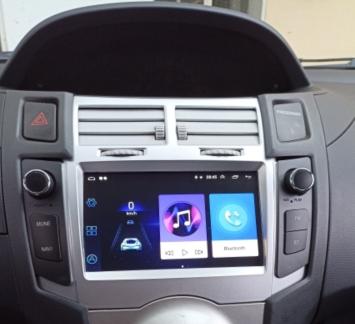 Navigatie toyota yaris 2005-2011 dvd carkit android 10 usb dab+ 64GB