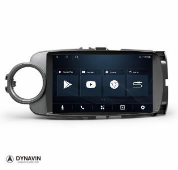 Navigatie toyota yaris Hybride 2011-2019 carkit android 14 draadloos apple carplay android auto