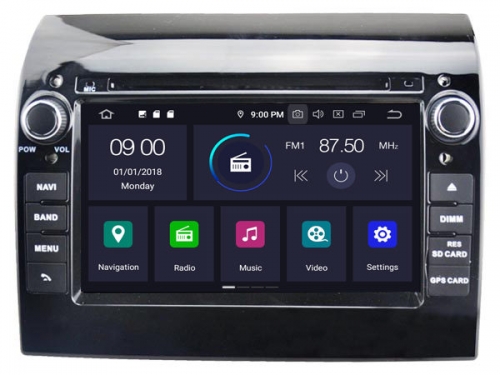 Navigatie fiat ducato 2006-2018 dvd carkit android 12 dvd usb apple carplay android auto