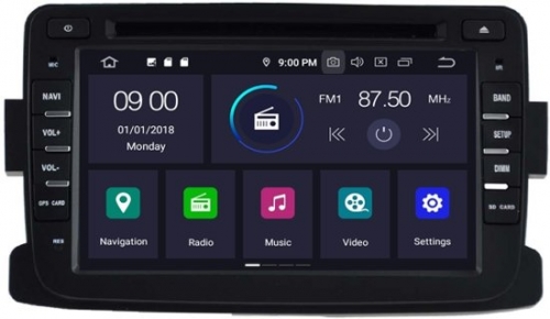 Renault Logan 2014-2018 radio navigatie wifi Android 12  64GB