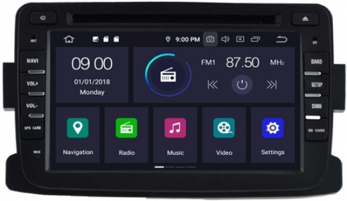 Renault Duster 2010-2018 radio navigatie wifi Android 12  64GB