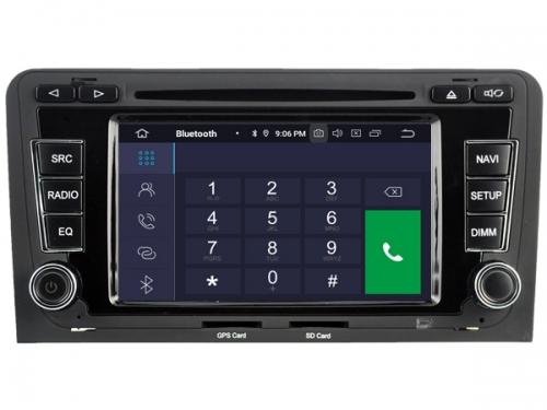 Navigatie AUDI A3 2003-2012 dvd carkit android 12 usb apple carplay android auto 