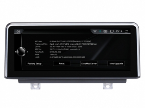 BMW F30 3 SERIE 10,25inch navigatie android 10 USB overname iDrive met apple carplay en android auto