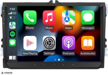 Radio navigatie volkswagen 9 inch carkit draadloos apple carplay en android auto