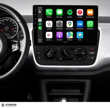 Navigatie Volkswagen Up 2017-2023 carkit usb Android draadloos carplay en android auto 64GB