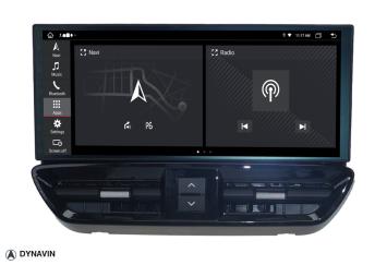 Navigatie Porsche Cayenne 2011-2017 carkit 12.3 inch android met apple carplay en android auto overname bose
