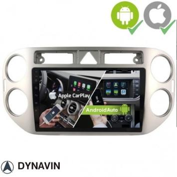 VW Tiguan navigatie vanaf 2017 carkit usb Android 10 draadloos carplay en android auto