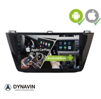 VW Tiguan navigatie vanaf 2017 carkit usb Android 10 draadloos carplay en android auto