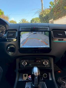 Autoradio navigatie vw touareg 2010-2018  carkit draadloos carplay en android auto overname Dynaudio
