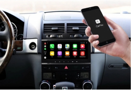 Navigatie vw touareg carkit carplay en android auto 64GB overname Dynaudio apple carplay en android auto